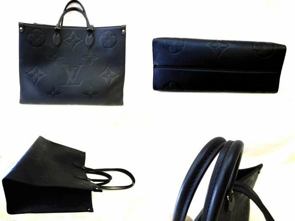 Louis Vuitton bag Noir Empreinte tote Monogram OnTheGo Black